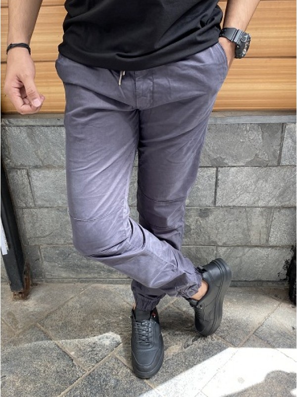 Grey biker sale joggers